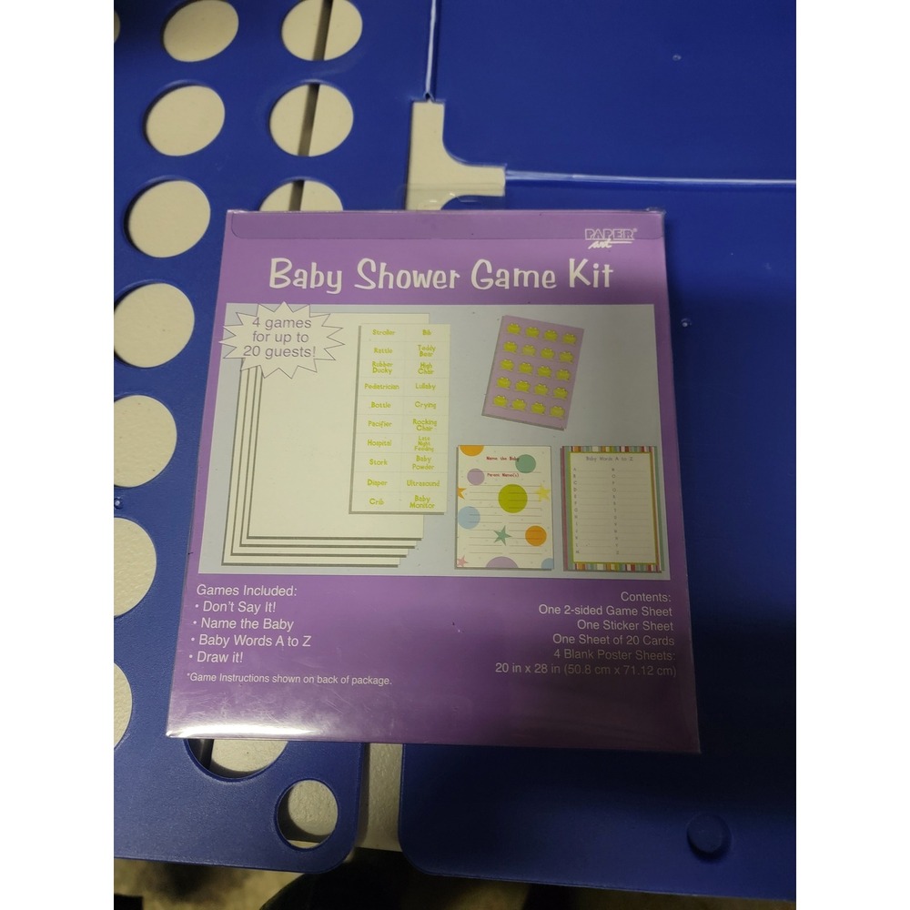 Baby Shower Game Kit - Picture 1 of 4